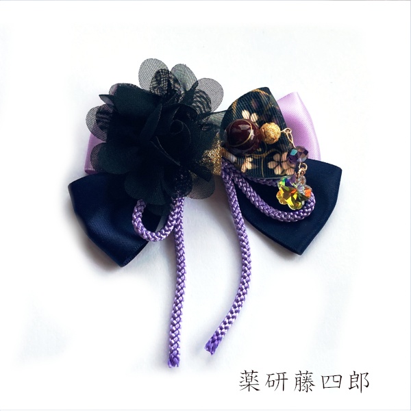 刀剣乱舞 伊達組 織田組 粟田口 はなかんざし ヘアゴム ポニーフック キーホルダー バッグチャーム