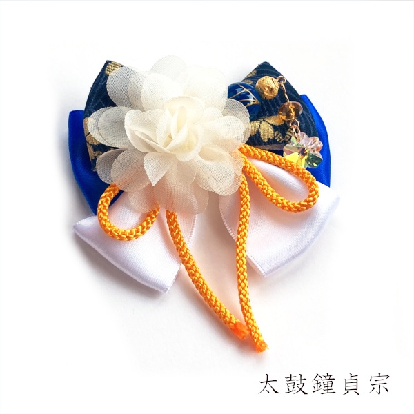 刀剣乱舞 伊達組 織田組 粟田口 はなかんざし ヘアゴム ポニーフック キーホルダー バッグチャーム