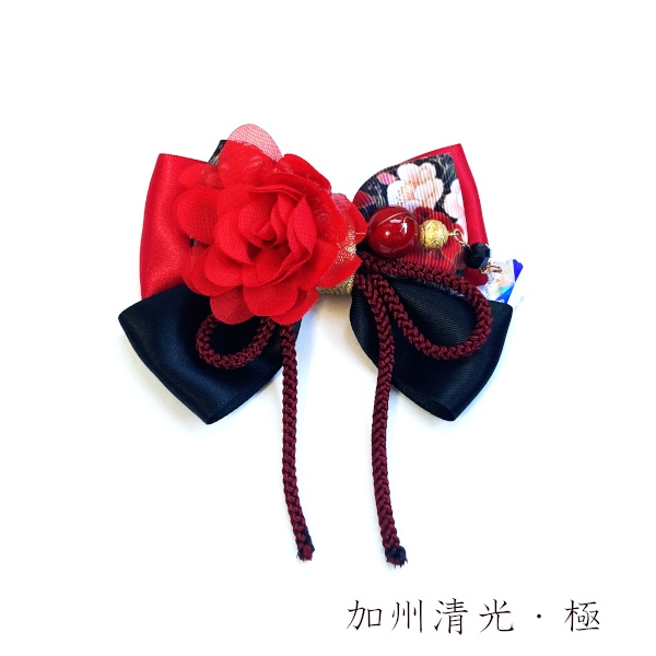 刀剣乱舞 堀川派 沖田・土方組 初期刀 はなかんざし ヘアゴム ポニーフック キーホルダー バッグチャーム