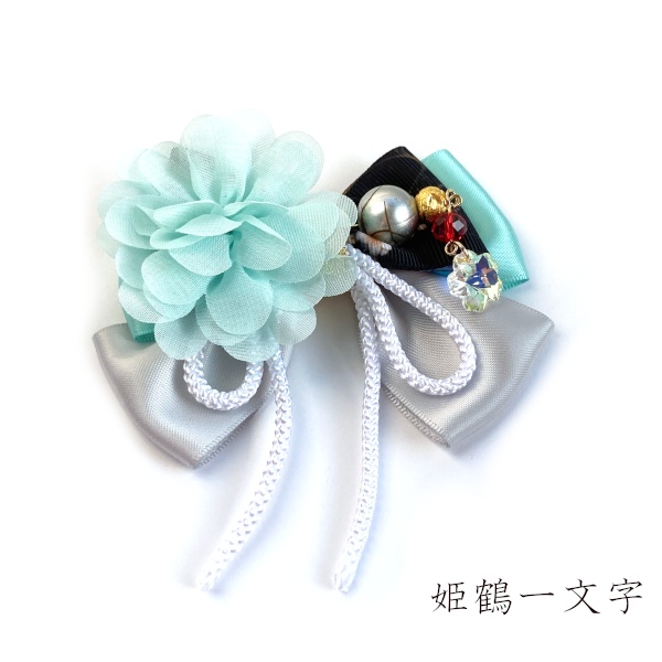 刀剣乱舞 源氏 青江 一文字 はなかんざし ヘアゴム ポニーフック キーホルダー バッグチャーム