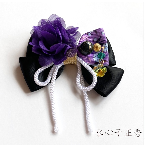 刀剣乱舞 三条 貞宗 水心子正秀 源清麿 はなかんざし ヘアゴム ポニーフック キーホルダー バッグチャーム