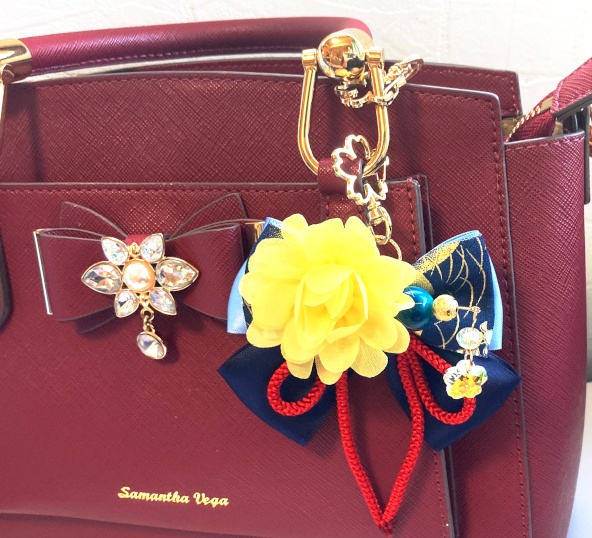 刀剣乱舞 三条 貞宗 水心子正秀 源清麿 はなかんざし ヘアゴム ポニーフック キーホルダー バッグチャーム