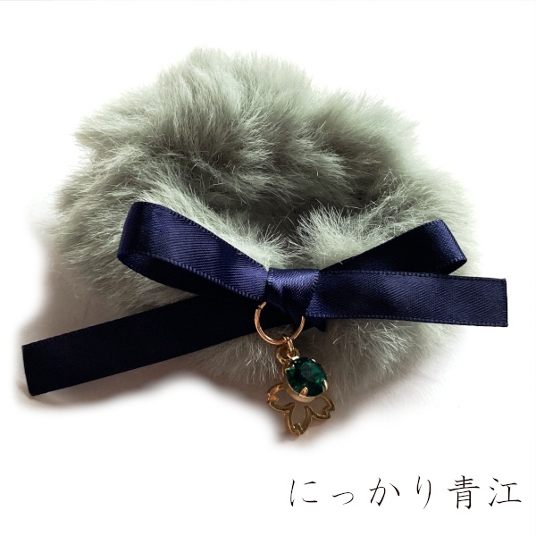 刀剣乱舞 イメージ ヘアアクセサリー ふわふぁー さくら りぼん シュシュ ヘアゴム ブレスレット