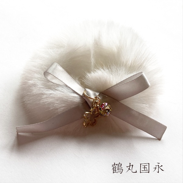 刀剣乱舞 イメージ ヘアアクセサリー ふわふぁー さくら りぼん シュシュ ヘアゴム ブレスレット