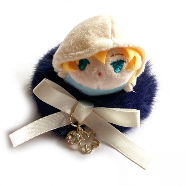 刀剣乱舞 イメージ ヘアアクセサリー ふわふぁー さくら りぼん シュシュ ヘアゴム ブレスレット