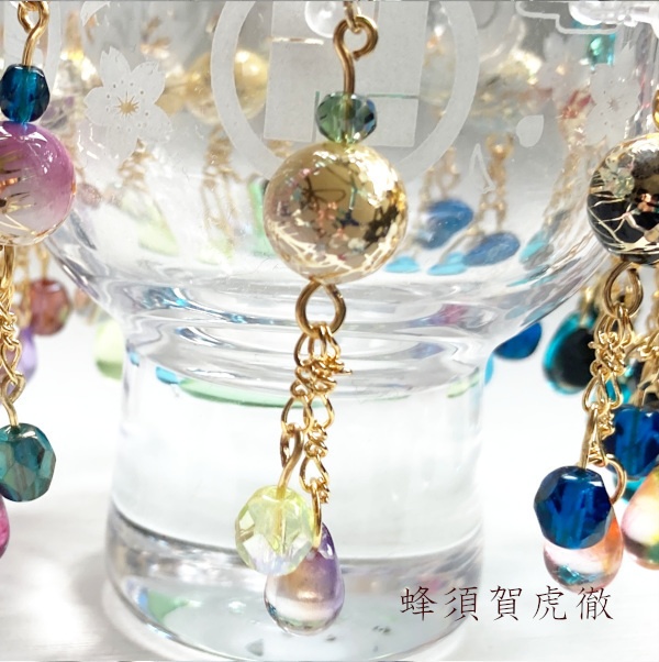 刀剣乱舞 イメージ 片耳 ピアス イヤリング 和玊ゆれる 耳飾り 樹脂ノンホールピアス