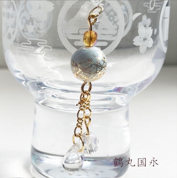 刀剣乱舞 イメージ 片耳 ピアス イヤリング 和玊ゆれる 耳飾り 樹脂ノンホールピアス