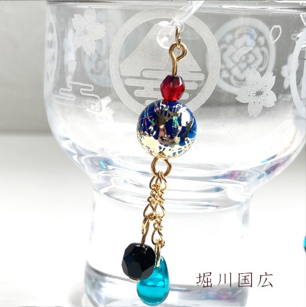 刀剣乱舞 イメージ 片耳 ピアス イヤリング 和玊ゆれる 耳飾り 樹脂ノンホールピアス