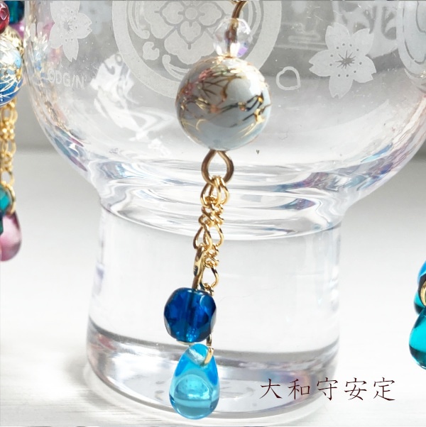 刀剣乱舞 イメージ 片耳 ピアス イヤリング 和玊ゆれる 耳飾り 樹脂ノンホールピアス