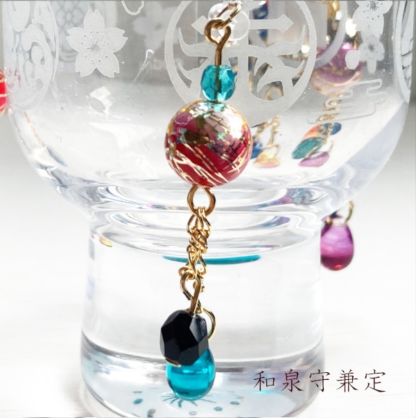 刀剣乱舞 イメージ 片耳 ピアス イヤリング 和玊ゆれる 耳飾り 樹脂ノンホールピアス