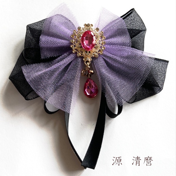 刀剣乱舞 堀川派 初期刀 沖田組 土方組 一文字 天保江戸組 イメージ  リボン 刀涼花 星結い ヘアゴム ヘアクリップ ポニーフック バッグチャーム