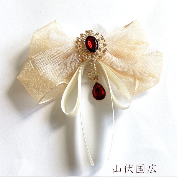 刀剣乱舞 堀川派 初期刀 沖田組 土方組 一文字 天保江戸組 イメージ  リボン 刀涼花 星結い ヘアゴム ヘアクリップ ポニーフック バッグチャーム