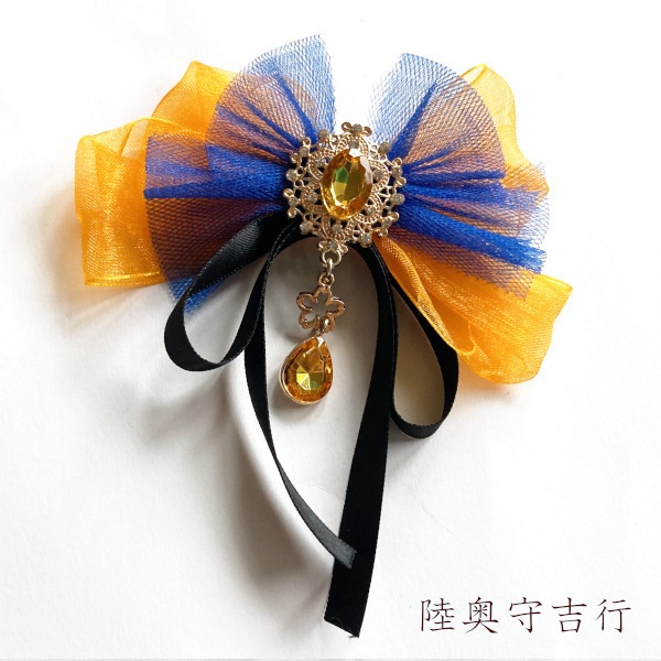 刀剣乱舞 堀川派 初期刀 沖田組 土方組 一文字 天保江戸組 イメージ  リボン 刀涼花 星結い ヘアゴム ヘアクリップ ポニーフック バッグチャーム