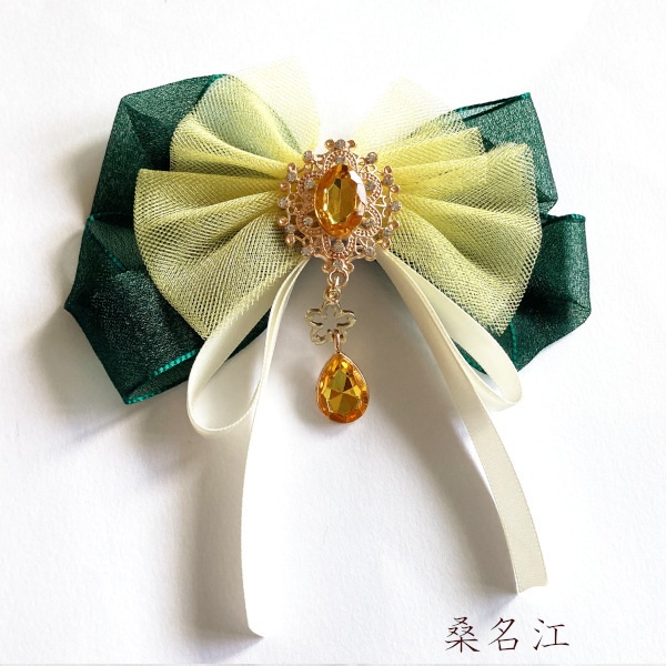 刀剣乱舞 伊達組 織田組 粟田口 源氏 貞宗 江 三日月宗近 青江 肥前忠広 イメージ リボン 刀涼花 星結い ヘアクリップ ヘアゴム ポニーフック バッグチャーム