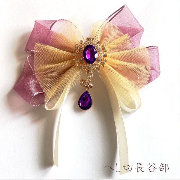 刀剣乱舞 伊達組 織田組 粟田口 源氏 貞宗 江 三日月宗近 青江 肥前忠広 イメージ リボン 刀涼花 星結い ヘアクリップ ヘアゴム ポニーフック バッグチャーム