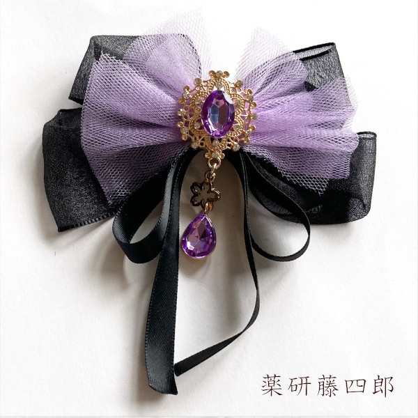 刀剣乱舞 伊達組 織田組 粟田口 源氏 貞宗 江 三日月宗近 青江 肥前忠広 イメージ リボン 刀涼花 星結い ヘアクリップ ヘアゴム ポニーフック バッグチャーム