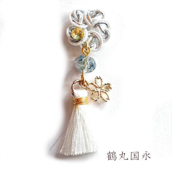 刀剣乱舞 イメージ 織田組 伊達組 江 源氏 天保江戸組  来派 粟田口 チャーム ストラップ 片耳 ピアス ノンホールピアス さくら結いたっせる