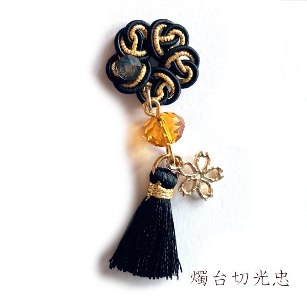 刀剣乱舞 イメージ 織田組 伊達組 江 源氏 天保江戸組  来派 粟田口 チャーム ストラップ 片耳 ピアス ノンホールピアス さくら結いたっせる