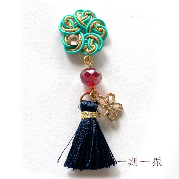 刀剣乱舞 イメージ 織田組 伊達組 江 源氏 天保江戸組  来派 粟田口 チャーム ストラップ 片耳 ピアス ノンホールピアス さくら結いたっせる