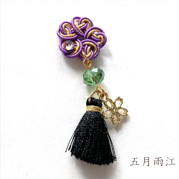 刀剣乱舞 イメージ 織田組 伊達組 江 源氏 天保江戸組  来派 粟田口 チャーム ストラップ 片耳 ピアス ノンホールピアス さくら結いたっせる