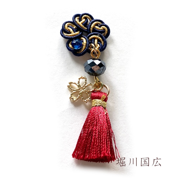 刀剣乱舞 イメージ 初期刀 沖田組 土方組 一文字 肥前忠広 青江 三条 チャーム ストラップ 片耳 ピアス ノンホールピアス さくら結いたっせる