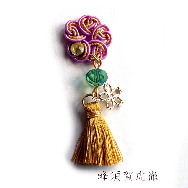 刀剣乱舞 イメージ 初期刀 沖田組 土方組 一文字 肥前忠広 青江 三条 チャーム ストラップ 片耳 ピアス ノンホールピアス さくら結いたっせる