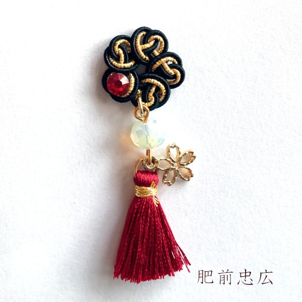 刀剣乱舞 イメージ 初期刀 沖田組 土方組 一文字 肥前忠広 青江 三条 チャーム ストラップ 片耳 ピアス ノンホールピアス さくら結いたっせる