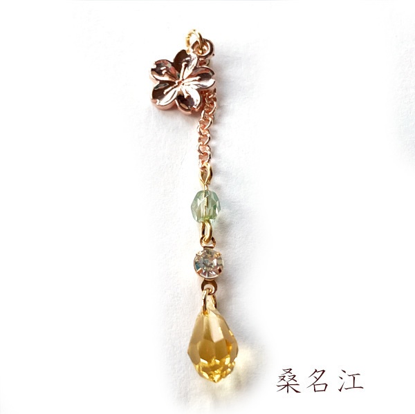 刀剣乱舞 イメージ 織田組 伊達組 江 天保江戸組 片耳 ピアス ノンホールピアス さくらきらしずく