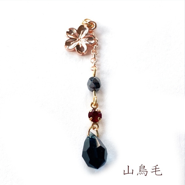 刀剣乱舞 イメージ 初期刀 堀川 沖田組 土方組 兼定 一文字 肥前忠広 古備前 片耳 ピアス ノンホールピアス さくらきらしずく