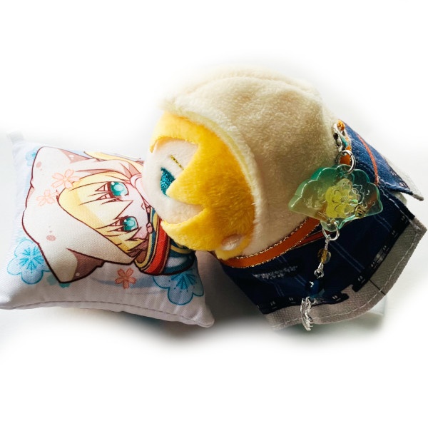 刀剣乱舞 イメージ 刀花扇 チャーム ストラップ 片耳 ピアス ノンホールピアス ヘアピン