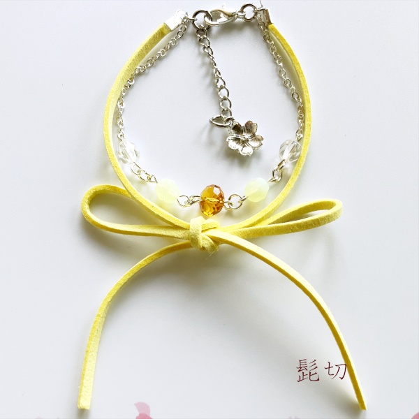 刀剣乱舞 イメージ re :結い紐 スエード リボン ブレスレット