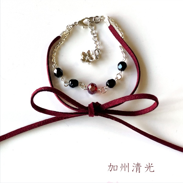 刀剣乱舞 イメージ re :結い紐 スエード リボン ブレスレット