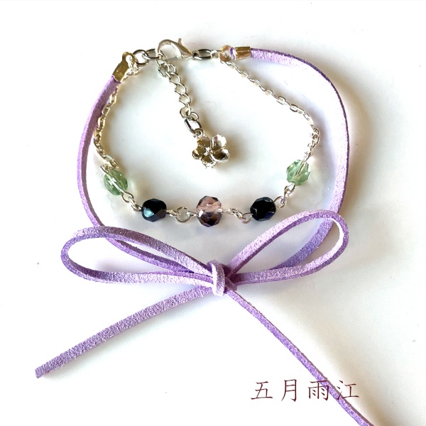 刀剣乱舞 イメージ re :結い紐 スエード リボン ブレスレット