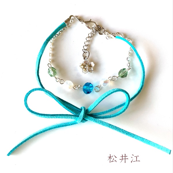 刀剣乱舞 イメージ re :結い紐 スエード リボン ブレスレット