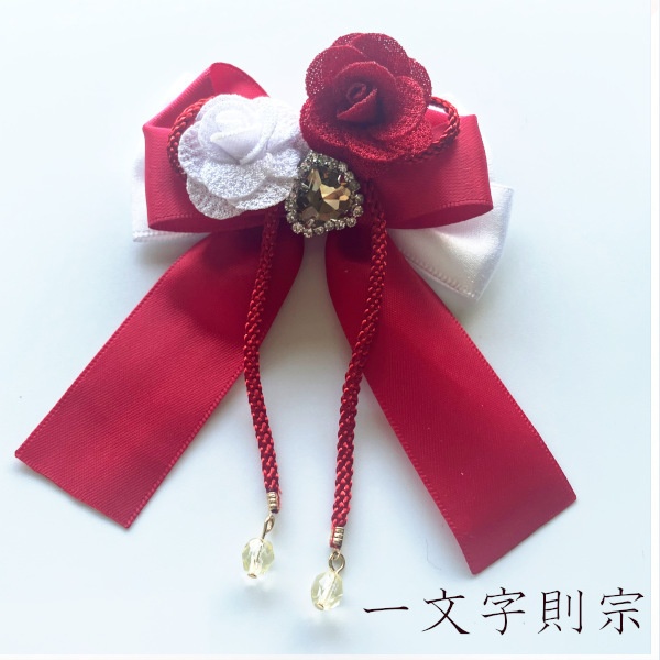 刀剣乱舞 イメージ 和風 ヘアアクセサリー さくら星、花結び。ヘアクリップ ポニーフック ヘアゴム バッグチャーム キーホルダー