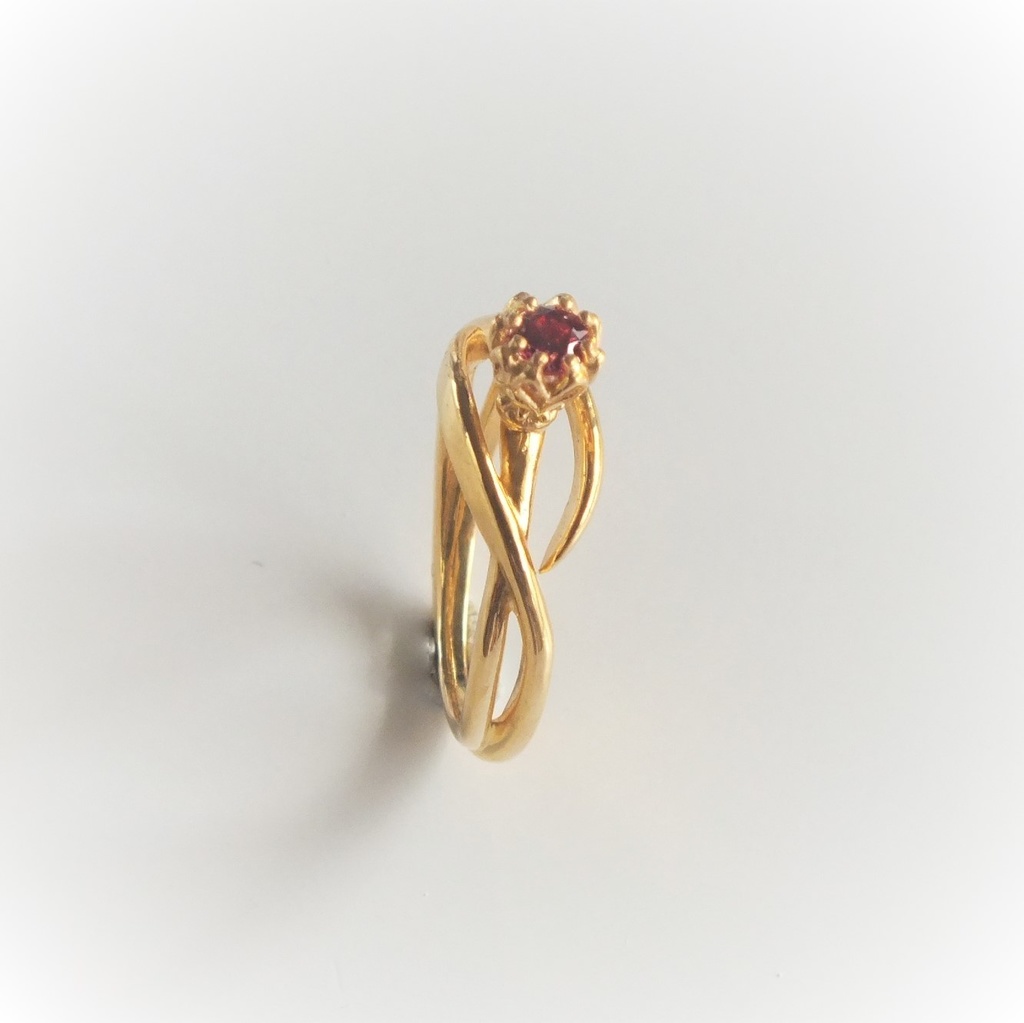 ハートセッティングリング