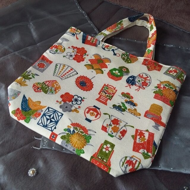 じゅげむママの手作り和柄バッグ