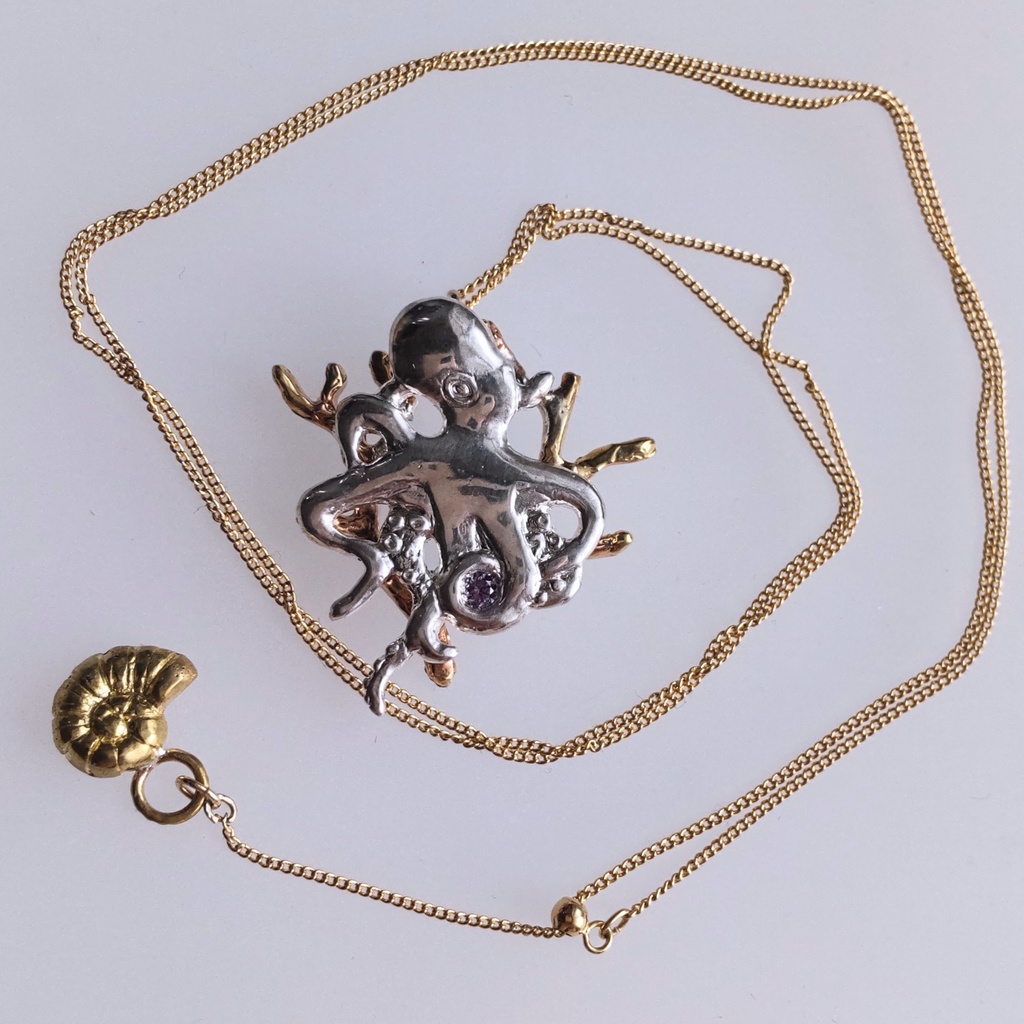 蛸のネックレス