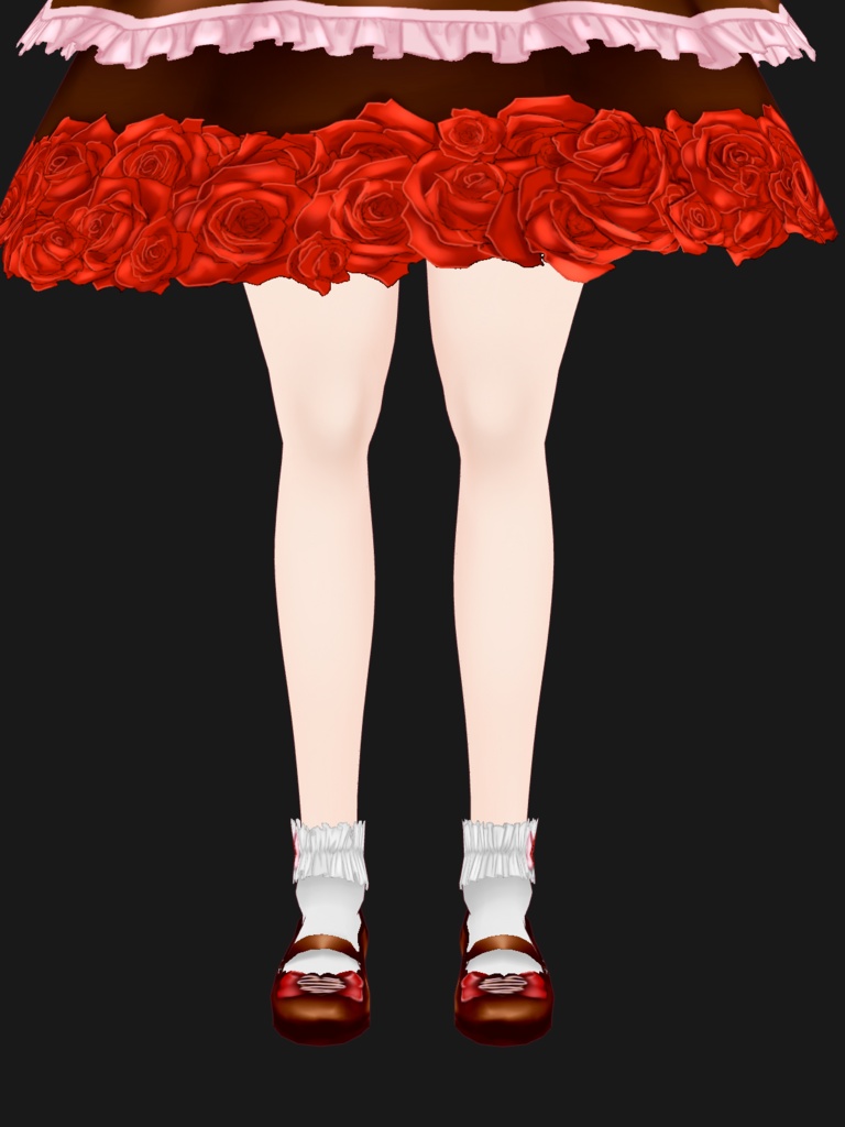 VRoid Stable Valentine's Day Dress - (ヴイロイド ステイブル バレンタイン ワンピース