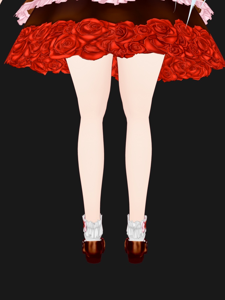 VRoid Stable Valentine's Day Dress - (ヴイロイド ステイブル バレンタイン ワンピース
