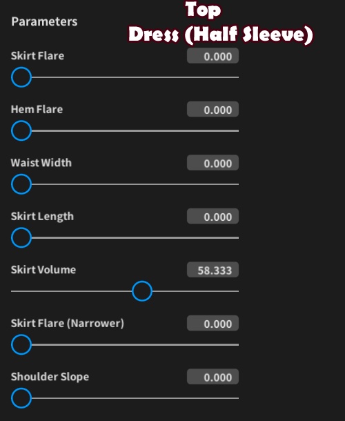 VRoid Stable Valentine's Day Dress - (ヴイロイド ステイブル バレンタイン ワンピース