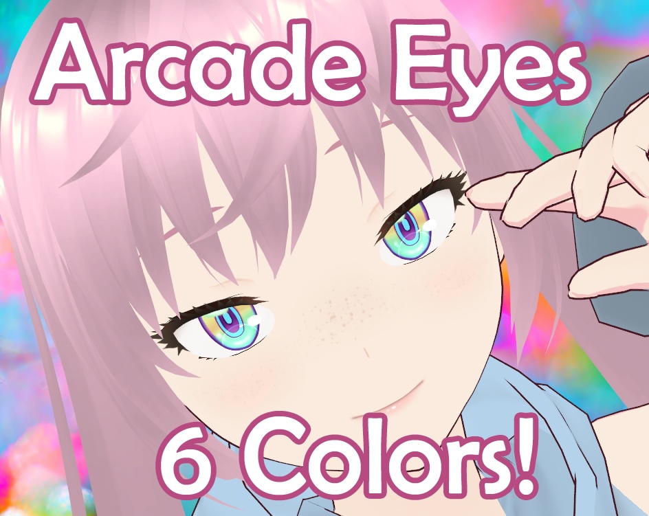 [ FREE ] VRoid Stable "Arcade Eyes" フリー アーケードアイズ