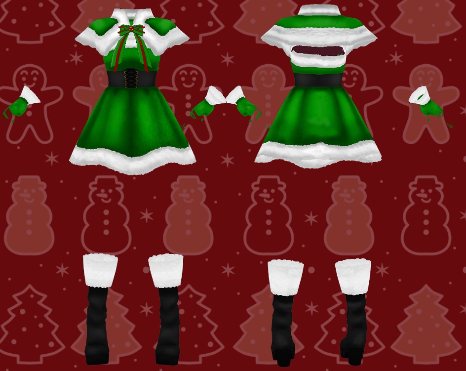 VRoid Holiday Outfit 2025 | VRoidホリデー衣装2025