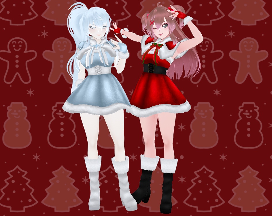 VRoid Holiday Outfit 2025 | VRoidホリデー衣装2025