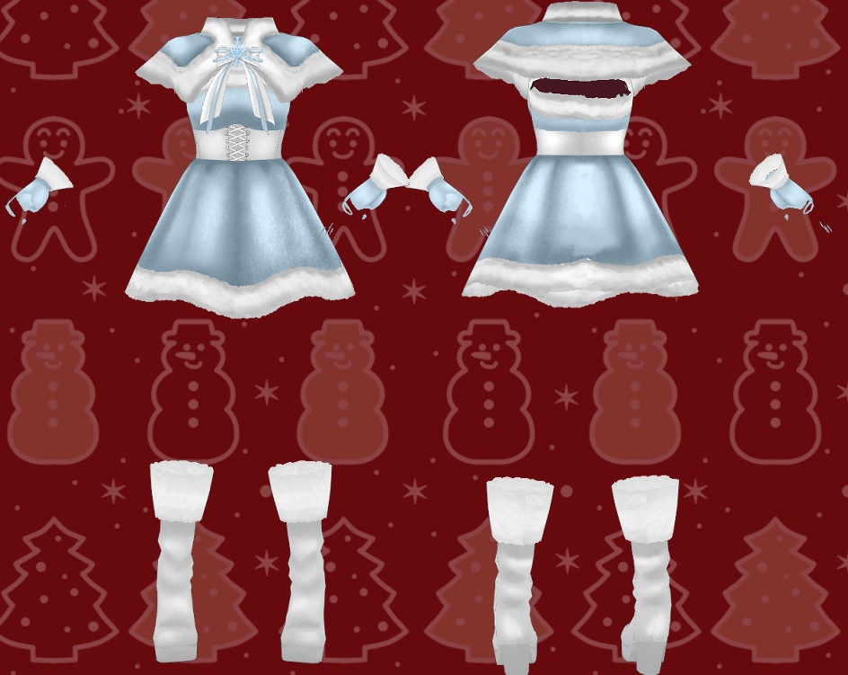 VRoid Holiday Outfit 2025 | VRoidホリデー衣装2025