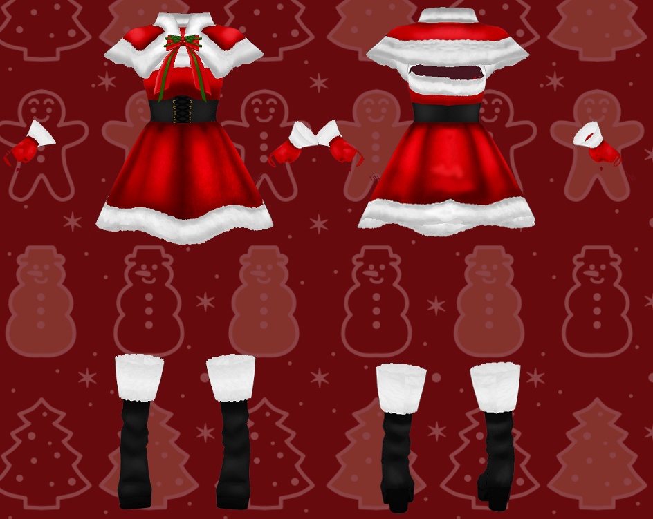 VRoid Holiday Outfit 2025 | VRoidホリデー衣装2025