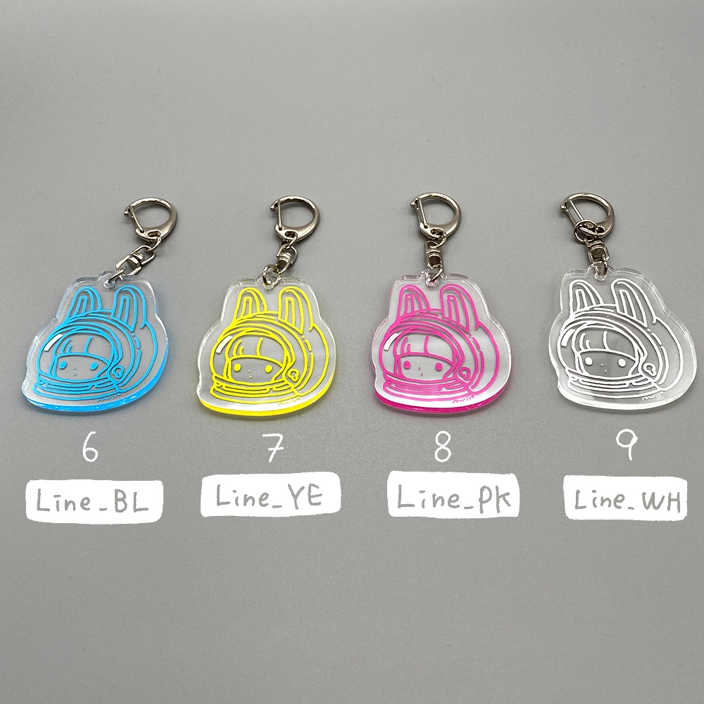 アクキー/ウサトロノーツ【在庫限り】