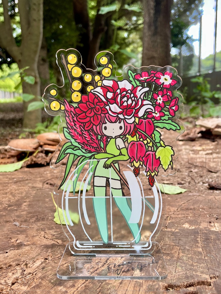 アクスタ大きいサイズ/Flowervase girls L size