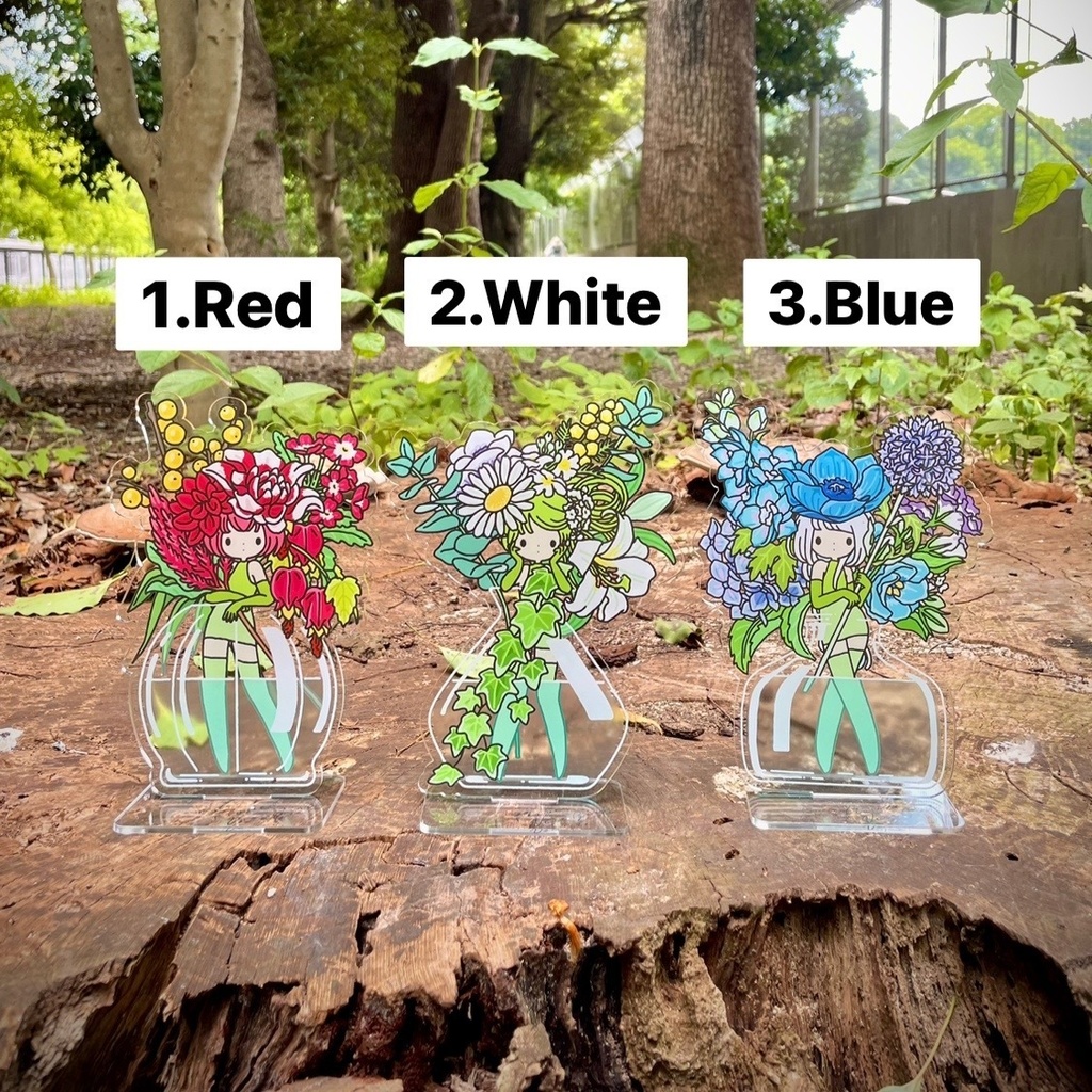 アクスタ大きいサイズ/Flowervase girls L size