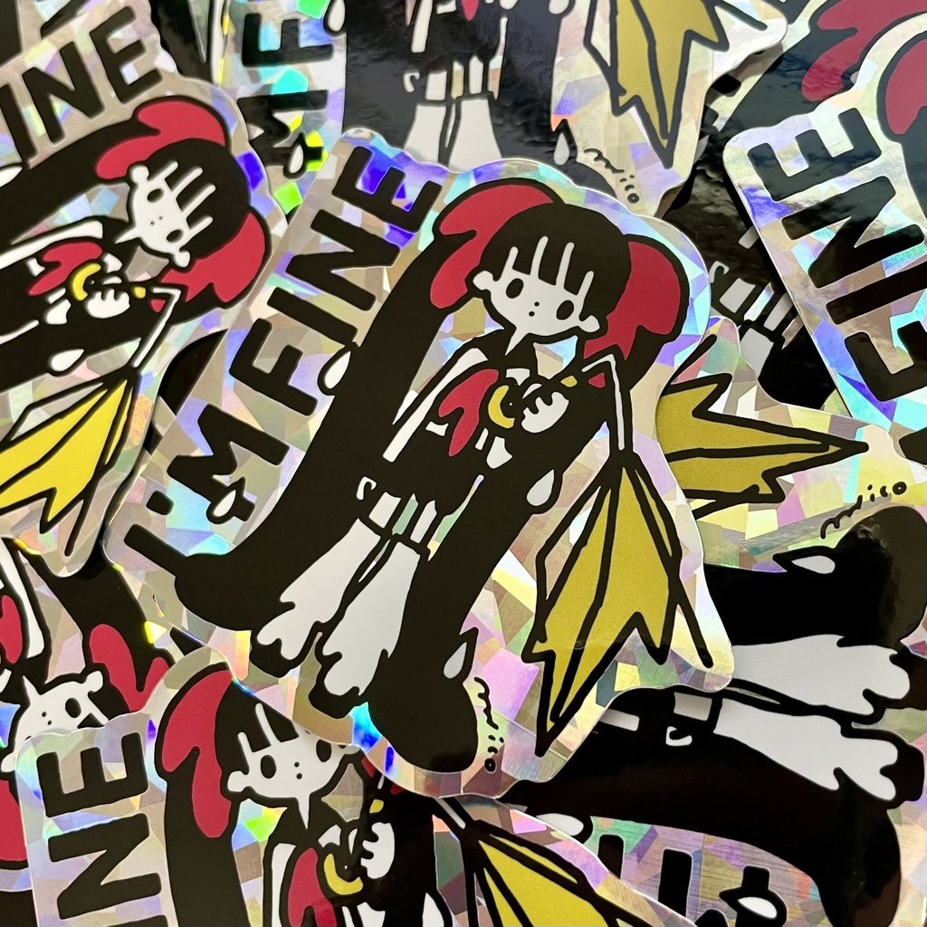 ステッカー/アイムファイン